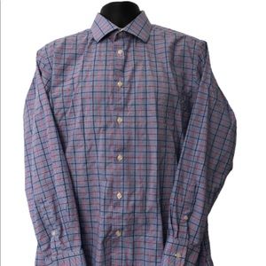 Tattersall London Dress Shirt 16 1/2 34/35 Men’s